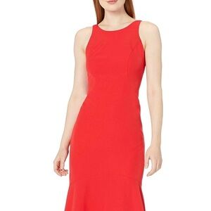 Nicole Miller Scarlet High-Low Dress